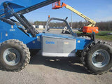 2012 GENIE GTH1056 10000 LB DIESEL TELESCOPIC FORKLIFT TELEHANDLER PNEUMATIC 4WD 5624 HOURS STOCK # BF9521229-HLNY - United Lift Used & New Forklift Telehandler Scissor Lift Boomlift