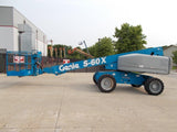 2011 GENIE S60X TELESCOPIC BOOM LIFT AERIAL LIFT 60' REACH DIESEL 4WD 3903 HOURS STOCK # BF924430-RIL - United Lift Used & New Forklift Telehandler Scissor Lift Boomlift