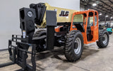 2010 JLG G12-55A 12000 LB DIESEL TELESCOPIC FORKLIFT TELEHANDLER OPEN CAB PNEUMATIC 4WD STOCK # BF9644589-ILIL - United Lift Used & New Forklift Telehandler Scissor Lift Boomlift