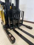 2018 YALE NDR030EBNM36TE 3000 LB ELECTRIC FORKLIFT 87/191" 3 STAGE MAST SIDE SHIFTER 745 HOURS STOCK # BF9257439-RIL - United Lift Equipment LLC