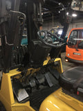 2016 CATERPILLAR GC40K 8000 LB LP GAS FORKLIFT CUSHION 86/183" 3 STAGE MAST SIDE SHIFTING FORK POSITIONER 10649 HOURS STOCK # BF981139-BSOH - United Lift Used & New Forklift Telehandler Scissor Lift Boomlift