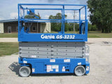 2011 GENIE GS3232 SCISSOR LIFT 32' REACH ELECTRIC SMOOTH CUSHION TIRES 278 HOURS  STOCK # BF993549-WIB - United Lift Used & New Forklift Telehandler Scissor Lift Boomlift