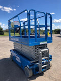 2012 GENIE GS3246 SCISSOR LIFT 32' REACH 24 VOLT ELECTRIC SMOOTH CUSHION TIRES 290 HOURS STOCK # BF973519-WIB - United Lift Used & New Forklift Telehandler Scissor Lift Boomlift