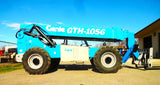 2014 GENIE GTH1056 10000 LB DIESEL TELESCOPIC FORKLIFT TELEHANDLER PNEUMATIC AUXILIARY HYDRAULICS 4WD 5305 HOURS STOCK # BF9728879-BUF - United Lift Equipment LLC