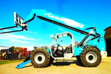 2014 GENIE GTH1056 10000 LB DIESEL TELESCOPIC FORKLIFT TELEHANDLER PNEUMATIC AUXILIARY HYDRAULICS 4WD 5305 HOURS STOCK # BF9728879-BUF - United Lift Equipment LLC