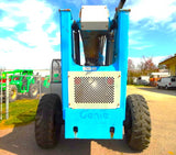 2006 GENIE GTH-1056 10000 LB DIESEL TELESCOPIC FORKLIFT TELEHANDLER OPEN CAB PNEUMATIC 4WD AUXILIARY HYDRAULICS STOCK # BF9451889-BUF - United Lift Equipment LLC