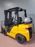 2023 HYUNDAI 25L-9A 5000 LB LP GAS FORKLIFT PNEUMATIC 85/185 3 STAGE MAST FULL FREE LIFT SIDE SHIFTER BRAND NEW STOCK # BF9379849-RIL - United Lift Equipment LLC