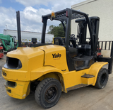 2007 YALE GDP155VX 15500 LB DIESEL FORKLIFT PNEUMATIC 102/185" 3 STAGE MAST DUAL DRIVE TIRES 9794 HOURS STOCK # BF9439549-NCB - United Lift Equipment LLC