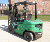 2008 MITSUBISHI FD25N 5000 LB LP GAS FORKLIFT PNEUMATIC 83/188 3 STAGE MAST 3140 HOURS STOCK # BF9110259-PEIL - United Lift Used & New Forklift Telehandler Scissor Lift Boomlift