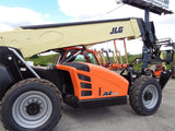 2022 JLG 1255 12000 LB DIESEL TELESCOPIC FORKLIFT TELEHANDLER PNEUMATIC ENCLOSED HEATED CAB & AC OUTRIGGERS 4WD BRAND NEW STOCK # BF91465129-VAOH - United Lift Equipment LLC