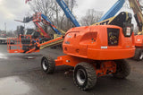 2013 JLG 460SJ TELESCOPIC STRAIGHT BOOM LIFT AERIAL LIFT WITH JIB ARM 46' REACH DIESEL 4WD 2887 HOURS STOCK # BF9398759-NLEQ - United Lift Equipment LLC