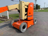 2012 JLG E300AJP ARTICULATING BOOM LIFT AERIAL LIFT WITH JIB ARM 30' REACH ELECTRIC 4WD 510 HOURS STOCK # BF9179129-PAB - United Lift Used & New Forklift Telehandler Scissor Lift Boomlift