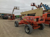 2009 JLG M600JP TELESCOPIC BOOM LIFT AERIAL LIFT 60' REACH BI-ENERGY 4WD 1160 HOURS STOCK # BF9332319-WIB - United Lift Used & New Forklift Telehandler Scissor Lift Boomlift