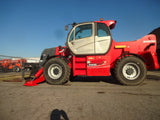 2017 MANITOU MHT10130 30000 LB DIESEL PNEUMATIC TELEHANDLER 33' REACH ENCLOSED CAB WITH HEAT AND AC 3130 HOURS STOCK # BF91721159-BUF - United Lift Equipment LLC