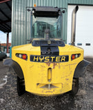 2016 HYSTER H230HD 23000 LB DIESEL FORKLIFT PNEUMATIC 171/212" 2 STAGE MAST SIDE SHIFTING FORK POSITIONER ENCLOSED CAB DUAL DRIVE TIRES 3601 HOURS STOCK # BF9827739-CONB - United Lift Equipment LLC