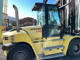 2016 HYSTER H230HD 23000 LB DIESEL FORKLIFT PNEUMATIC 171/212" 2 STAGE MAST SIDE SHIFTING FORK POSITIONER ENCLOSED CAB DUAL DRIVE TIRES 3601 HOURS STOCK # BF9827739-CONB - United Lift Equipment LLC
