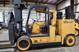2012 VERSA-LIFT 40-60XT 60000 LB CAPACITY LP GAS COUNTERBALANCE FORKLIFT 124/354" 2 STAGE TALL MAST CUSHION FORK POSITIONER 734 HOURS STOCK # BF92629139-BUF - United Lift Equipment LLC