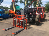 2018 SKYJACK SJ1056-THS 10000 LB DIESEL TELESCOPIC FORKLIFT TELEHANDLER OPEN CAB PNEUMATIC 4WD OUTRIGGERS 2115 HOURS STOCK # BF91149729-NLEQ - United Lift Equipment LLC