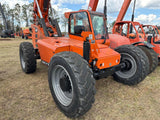 2023 SKYTRAK 8042 8000 LB DIESEL TELESCOPIC FORKLIFT TELEHANDLER PNEUMATIC 4WD ENCLOSED CAB BRAND NEW STOCK # BF91299179-ALFL - United Lift Equipment LLC