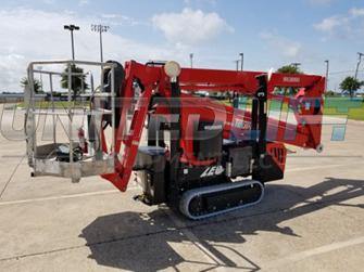 2012 TEUPEN LEO 18GT CRAWLER BOOM LIFT ARTICULATING WITH JIB ARM LIFT DIESEL & ELECTRIC 51' REACH TRAX TIRES 2842 HOURS STOCK # BF9515239-ATTX - United Lift Used & New Forklift Telehandler Scissor Lift Boomlift