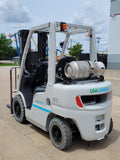 2022 NISSAN/UNICARRIER MP1F2A25DV 5000 LB DUAL FUEL FORKLIFT SOLID PNEUMATIC TIRE 84/187" 3 STAGE MAST SIDE SHIFTER BRAND NEW STOCK # BF9385129-RIL - United Lift Equipment LLC